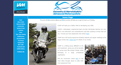 Desktop Screenshot of cwam.org.uk