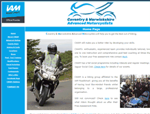 Tablet Screenshot of cwam.org.uk